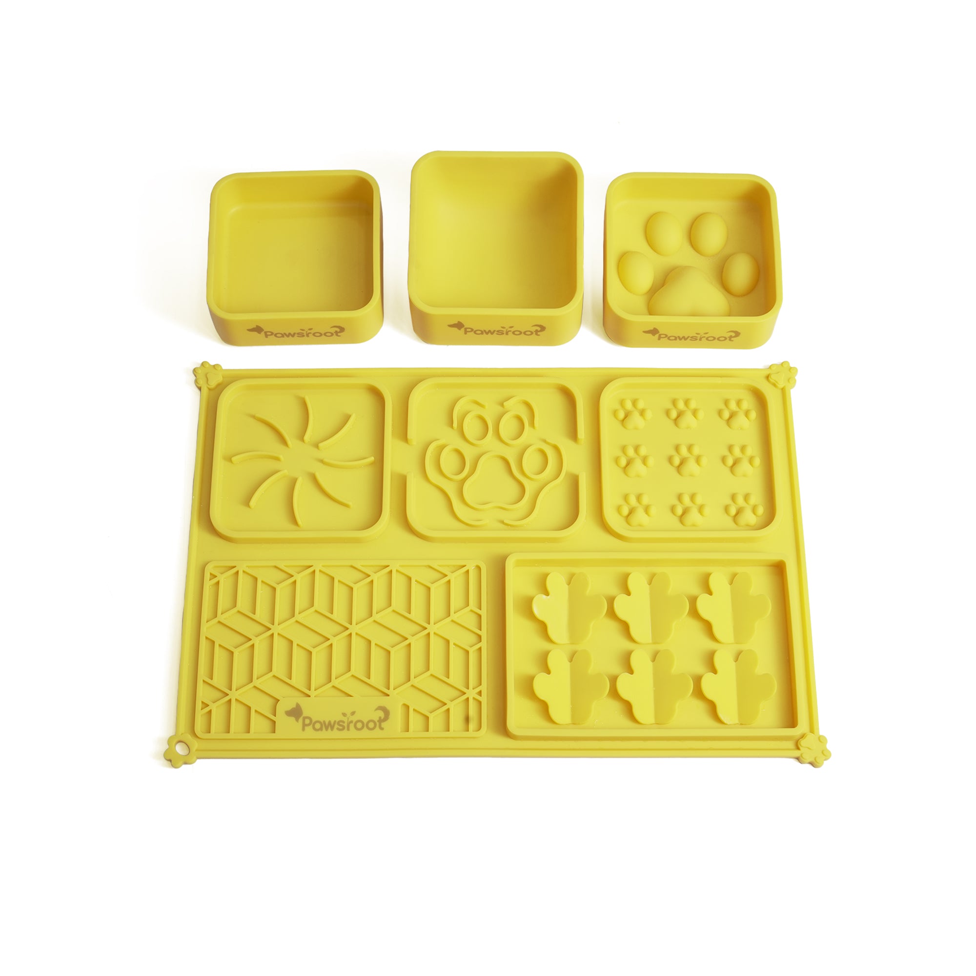 (LIMITED) 2-in-1 LFGB Silicone Lick Mat and Bowl Tray